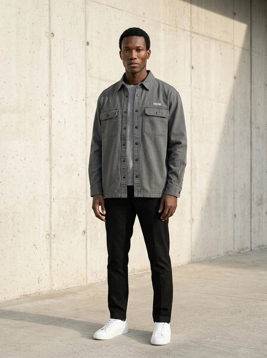 OVERSHIRT PANEL — Vue portée 1